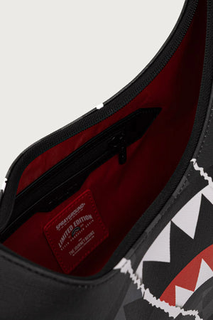 Sprayground - Graue Kunstleder Damen Umhängetasche 910B9353NSZ