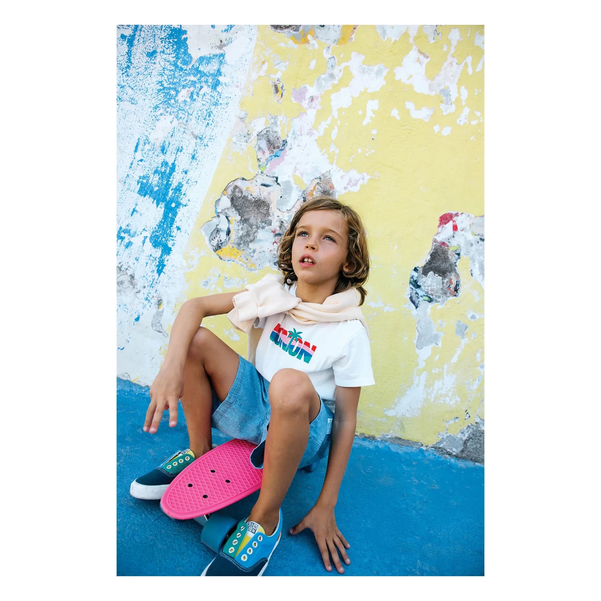 Bonton - Tubo Palm T-Shirt | Ecru