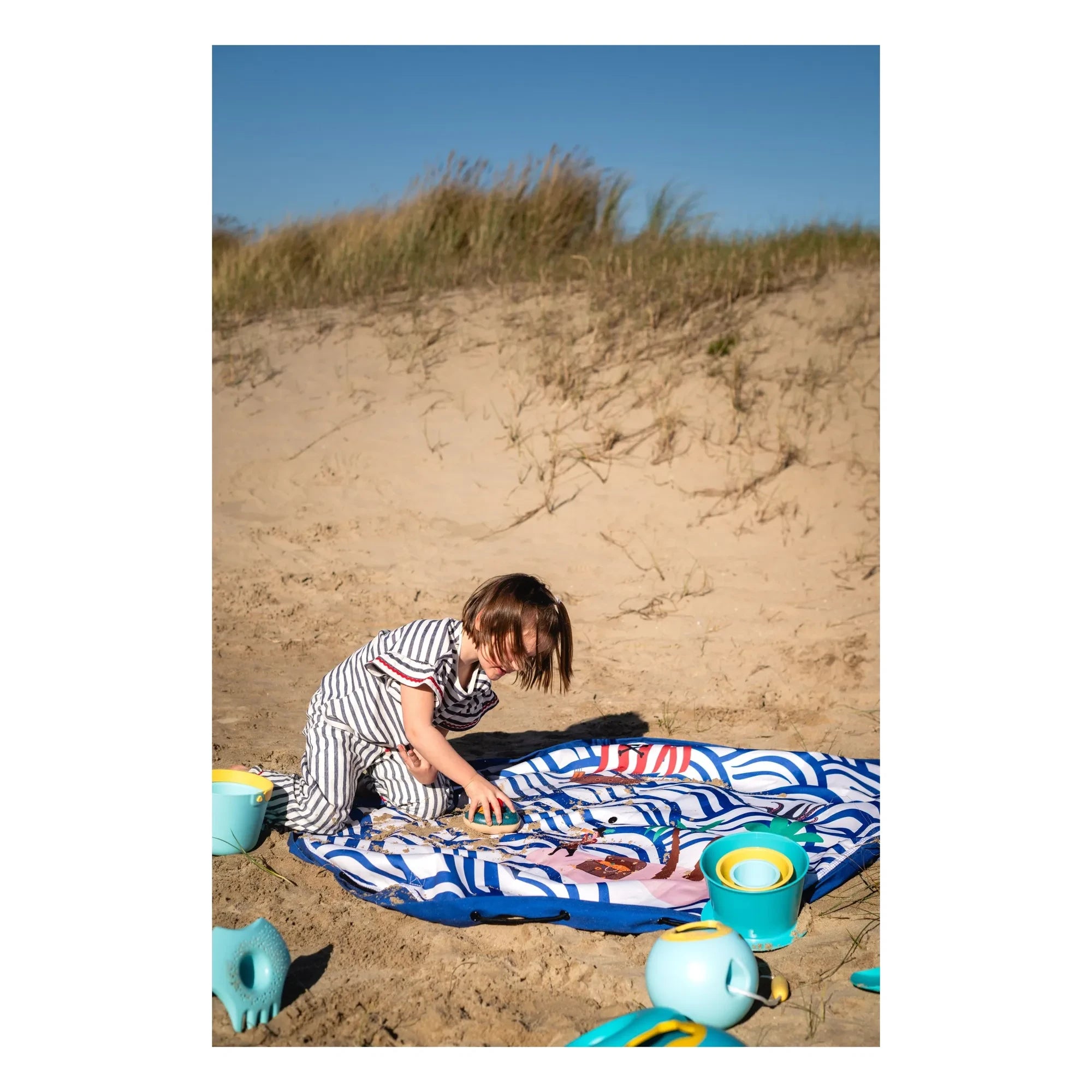 Play and Go - Noomad Outdoor Tasche / Matte - Pirat | Blau
