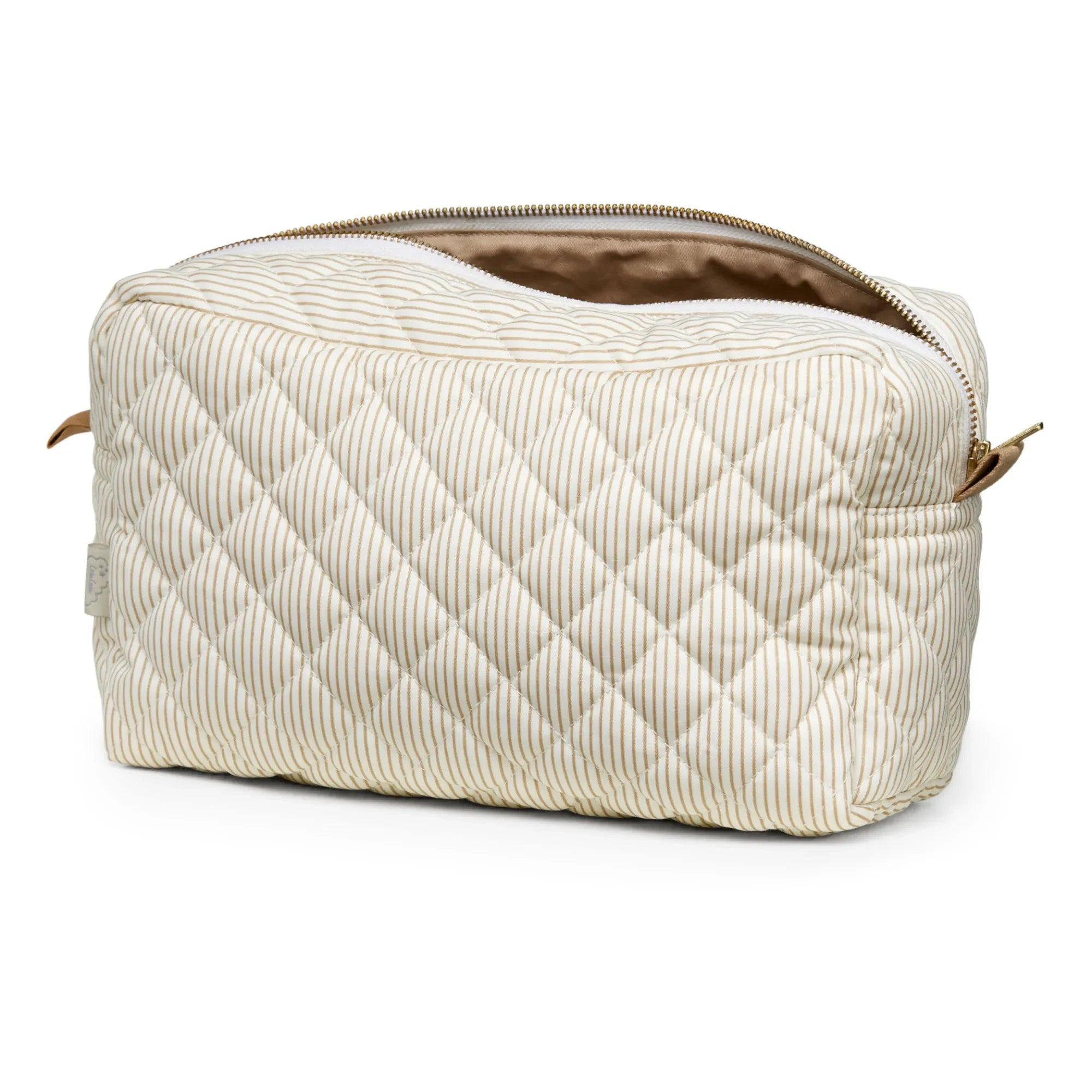 Cam Cam - Gestreifte Camel Kulturtasche
