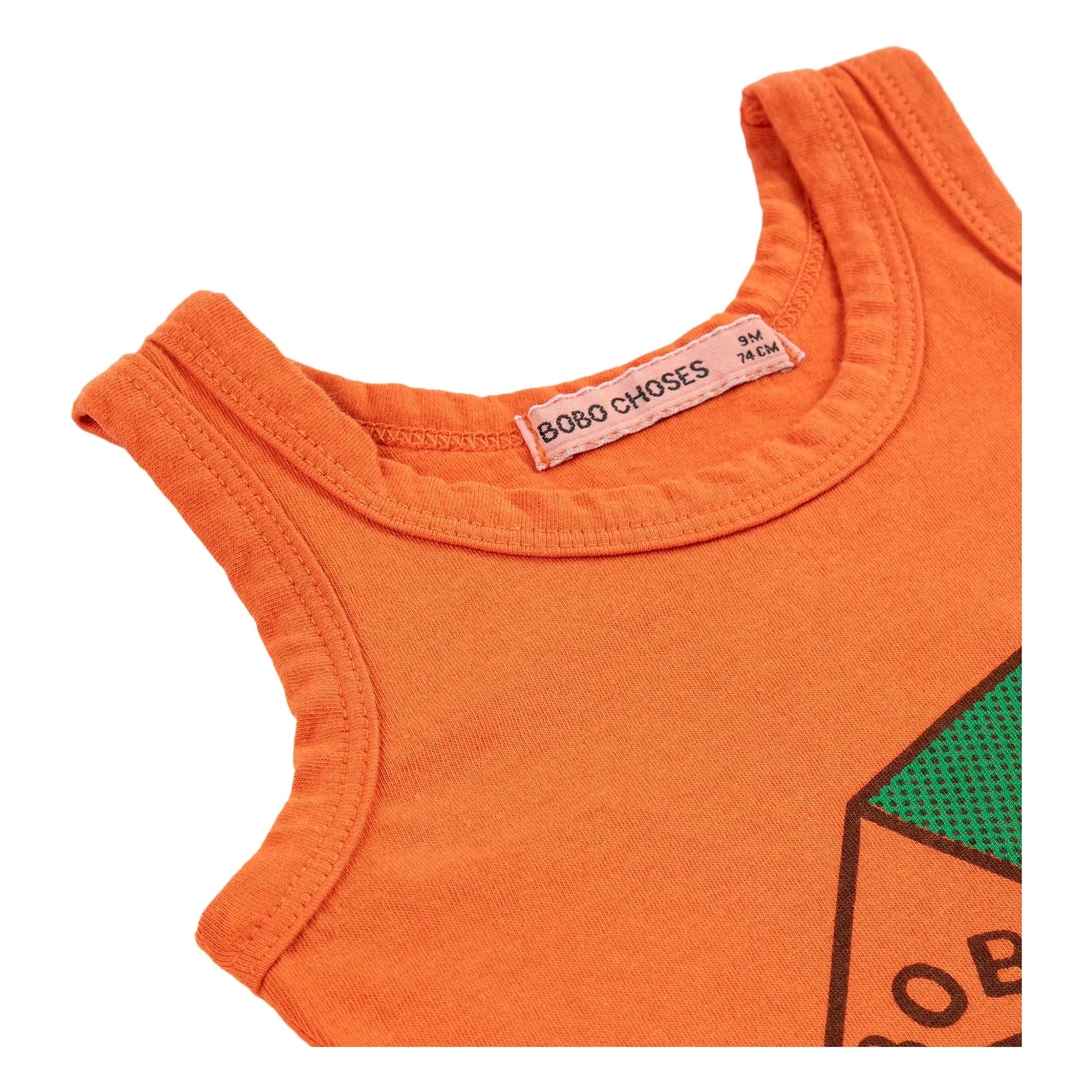 Bobo Choses - Niche Tanktop Bio-Baumwolle | Orange