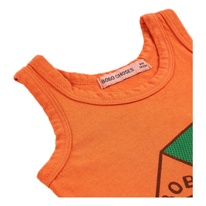 Bobo Choses - Niche Tanktop Bio-Baumwolle | Orange