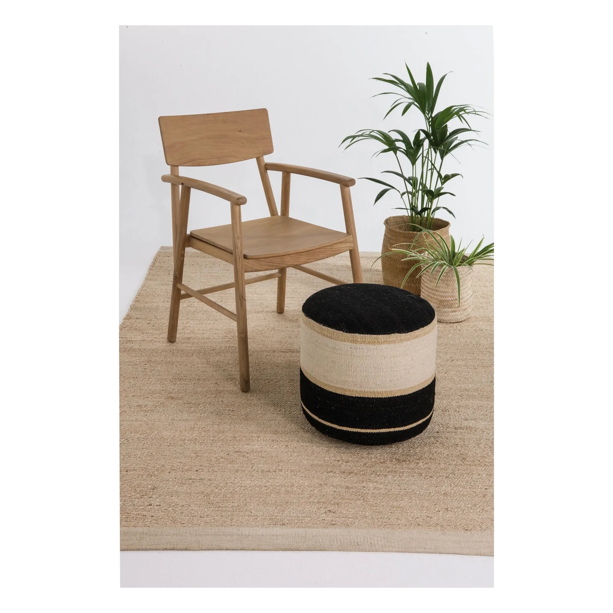 Nanimarquina - Kilim 1 Puf | Bej