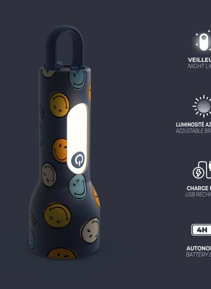 MOB - Glowy Lantern - MOB x Smiley World | Blau