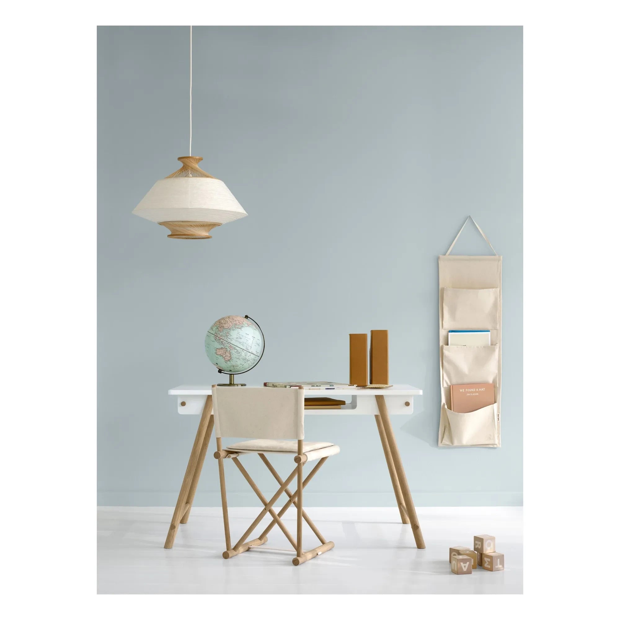 Oliver Furniture - Meşe Camp junior masa | Beyaz