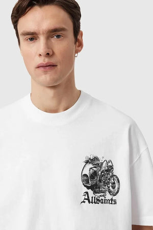 AllSaints PANHEAD Pamuklu Tişört