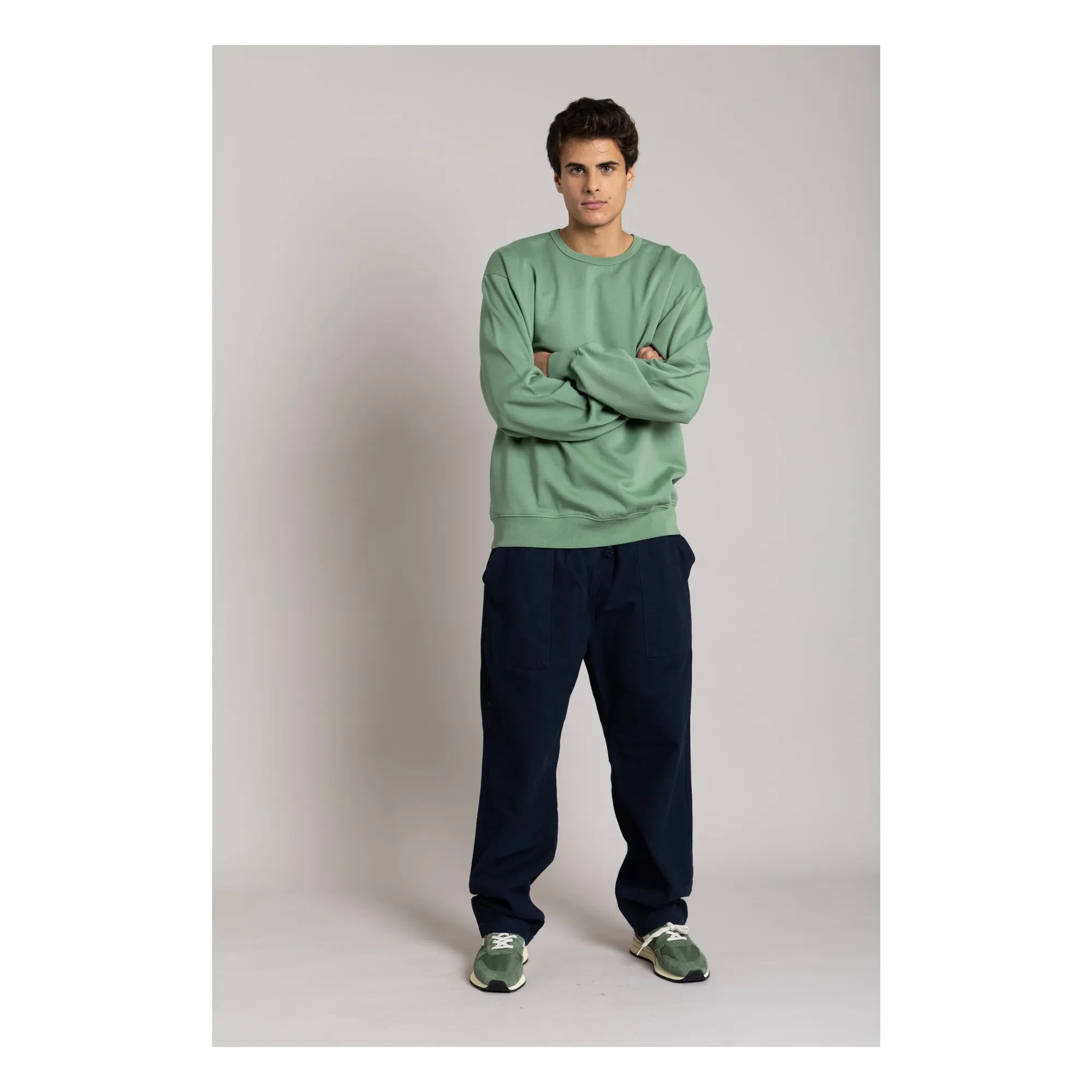 Smallable Man - Bond Sweatshirt aus Bio-Baumwolle | Khaki
