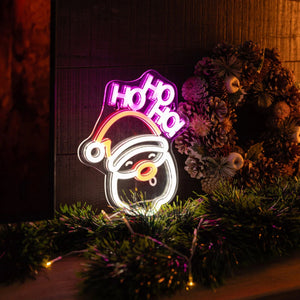 Legami - Neon-Effekt LED Lampe - Weihnachtsmann - Es ist ein Zeichen
