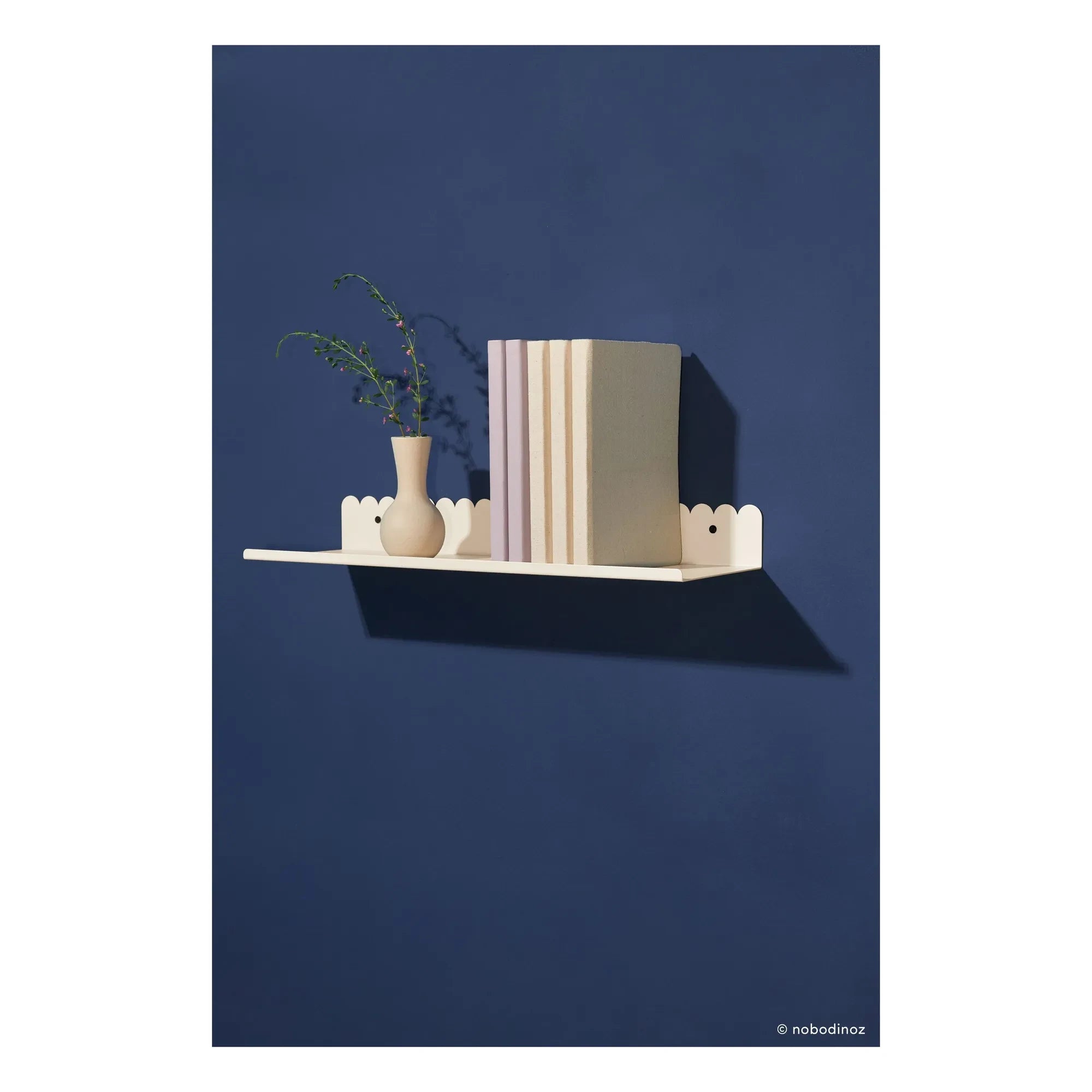Nobodinoz - Vibes Wandregal 50x16 cm | Elfenbein
