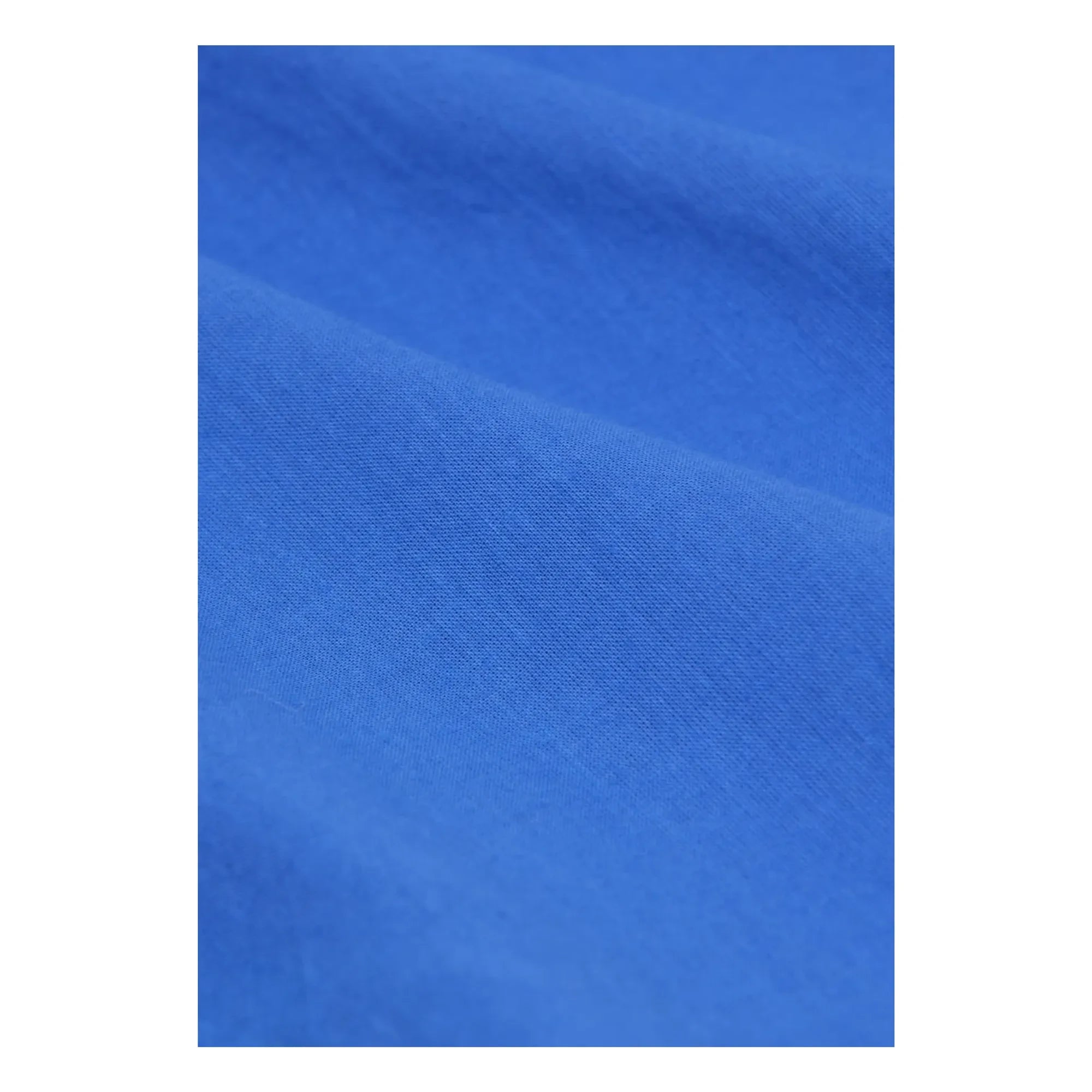 Arsène et Les Pipelettes - Uni trägerloses Top Bio-Baumwoll-Voile | Azurblau