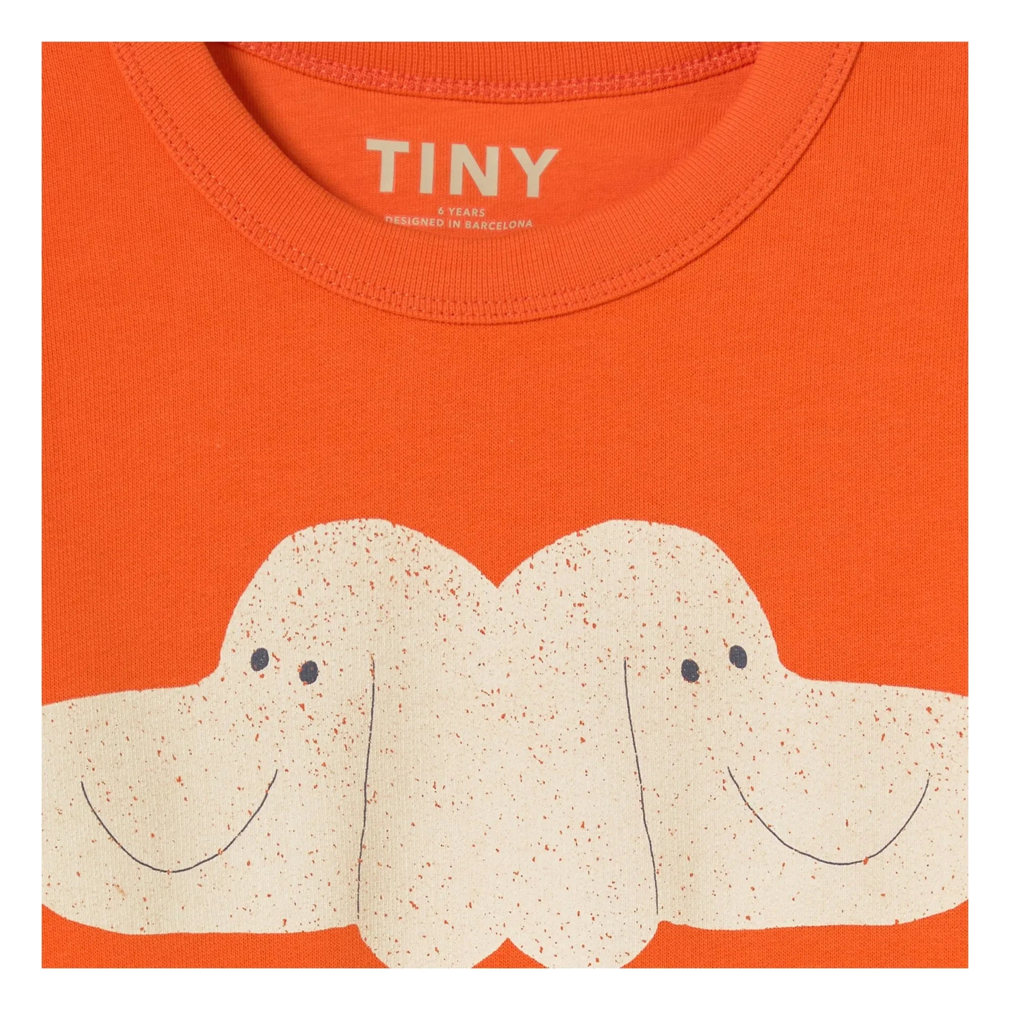 Tinycottons - Sweat Dogs Tiny & Tiny Bio-Baumwolle | Orange