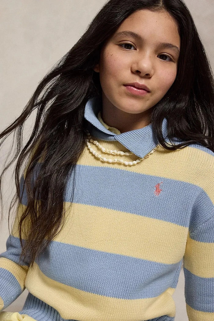 Polo Ralph Lauren Çocuk Pamuklu Kazak