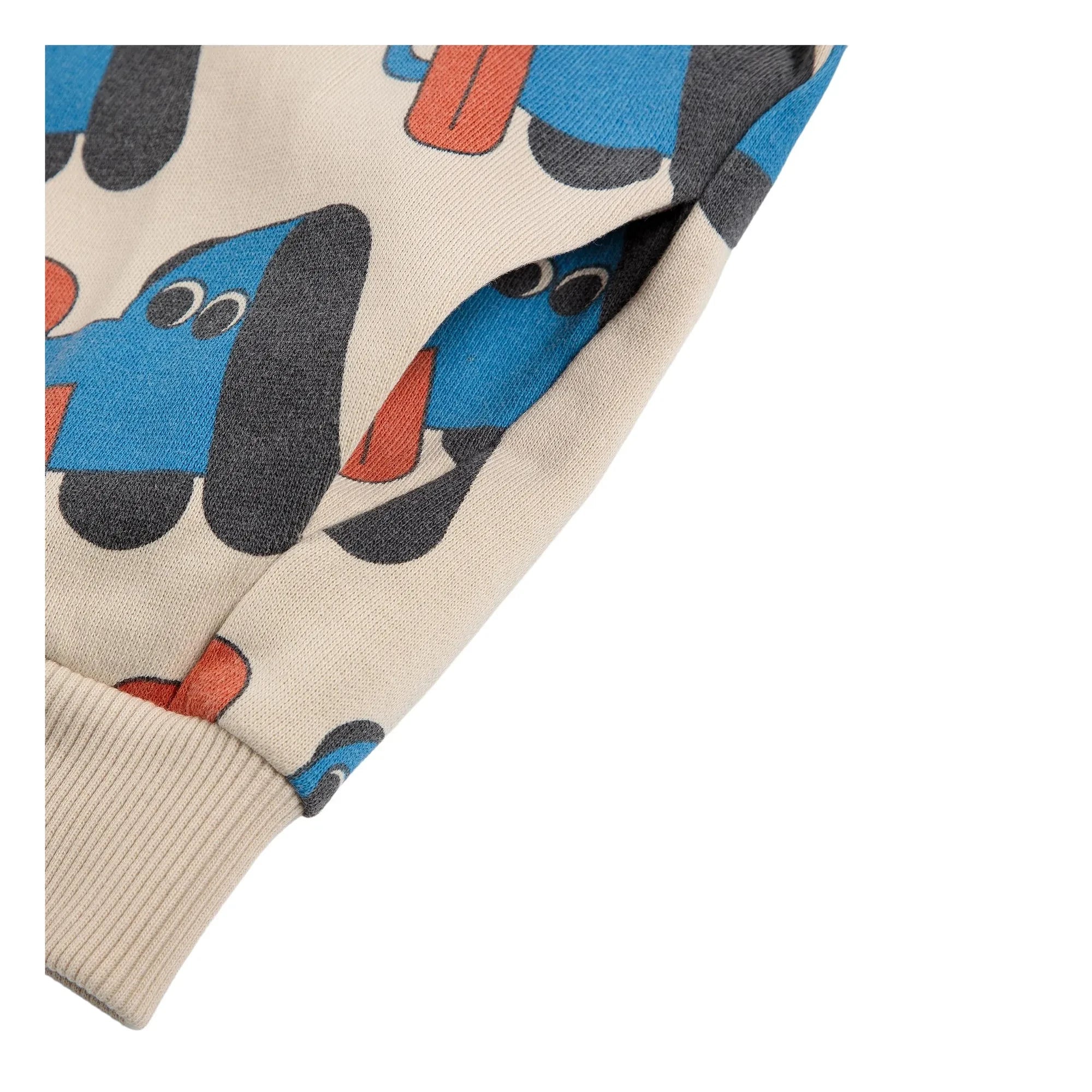 Bobo Choses - Hoodie Dogs Bio-Baumwolle | Beige