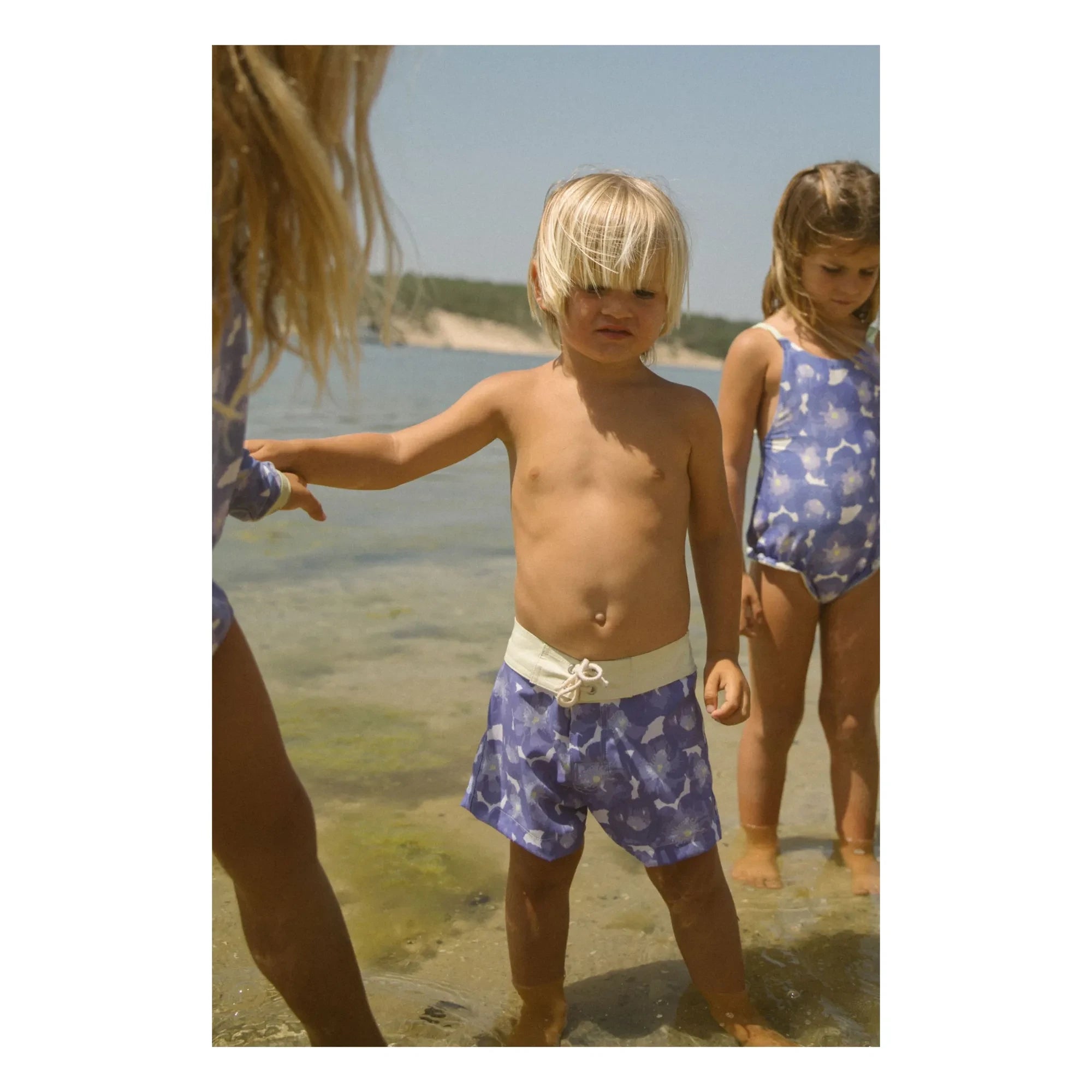 My First Cantê - Luca Fleuri Badehose | Blau
