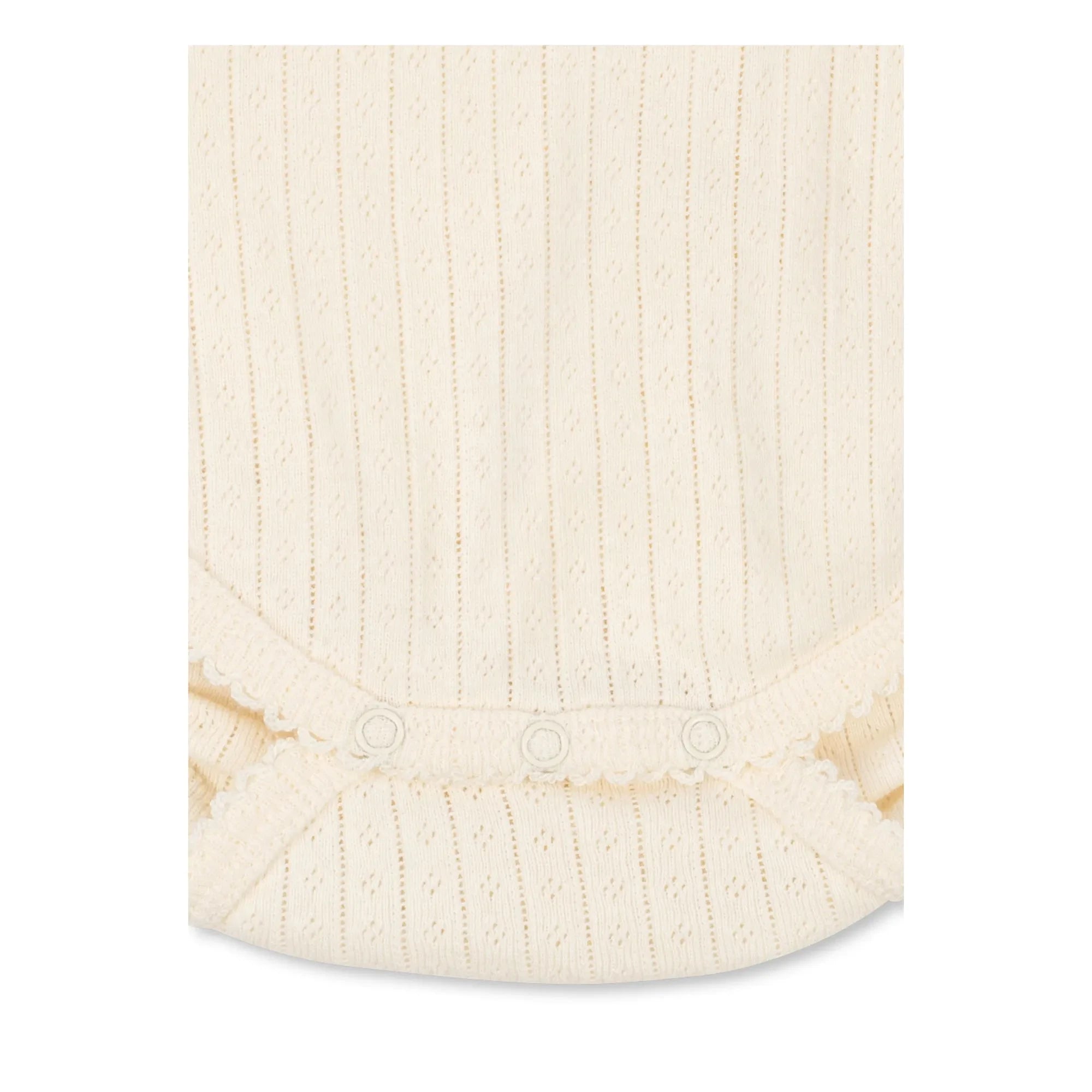 Konges Sløjd - Minnie Body Cherry Bio-Baumwolle | Ecru