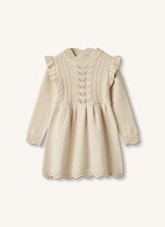 Fliink - Alilly Strickkleid | Ecru