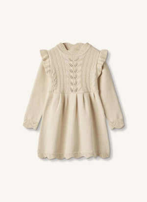 Fliink - Alilly Strickkleid | Ecru