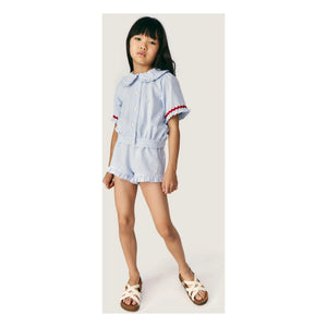 Mipounet - Kurze Colette Vichy | Hellblau