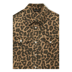 Anine Bing - Paxton Leopardenhemd | Braun