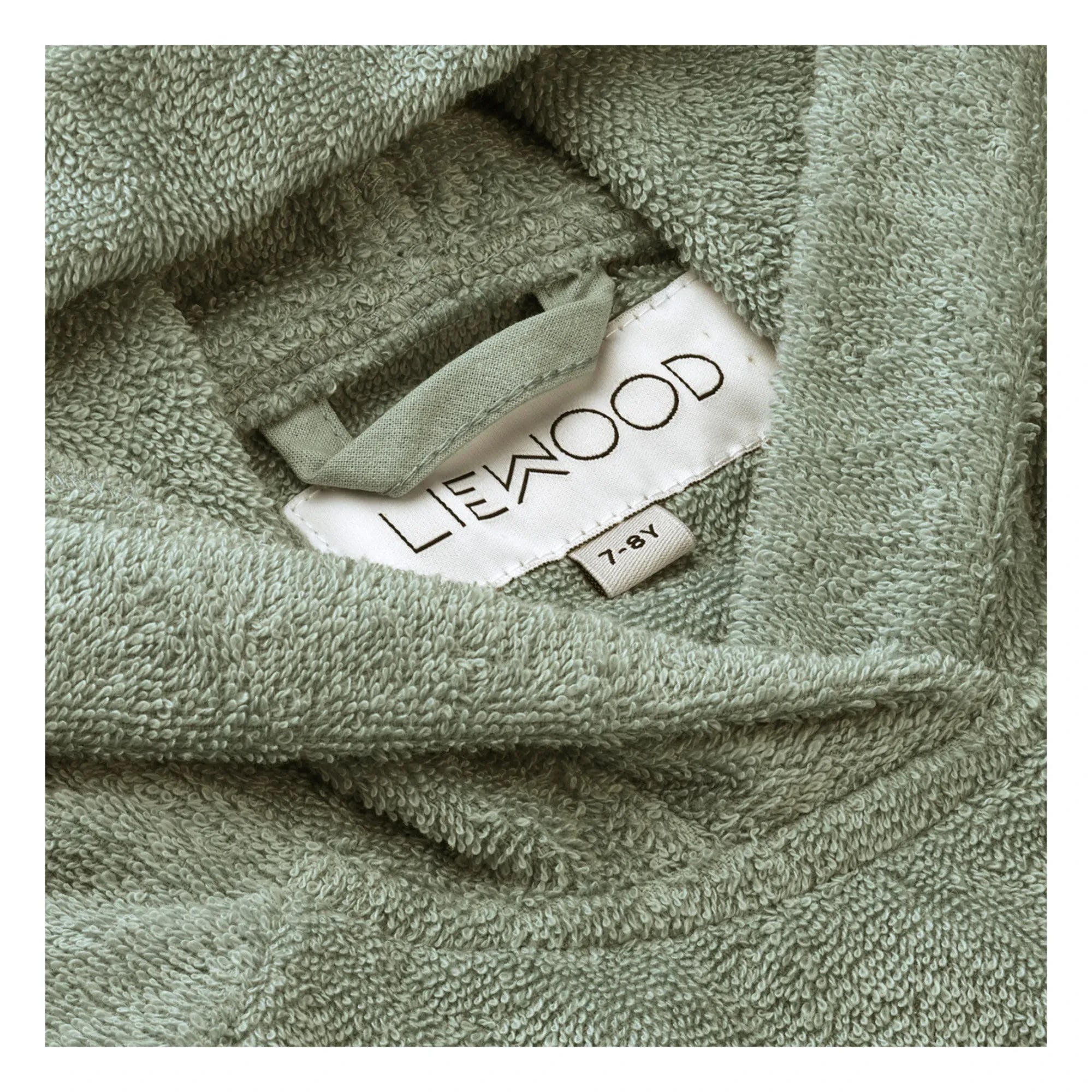 Liewood - Emilia Bio-Baumwoll-Frottee-Poncho | Grün