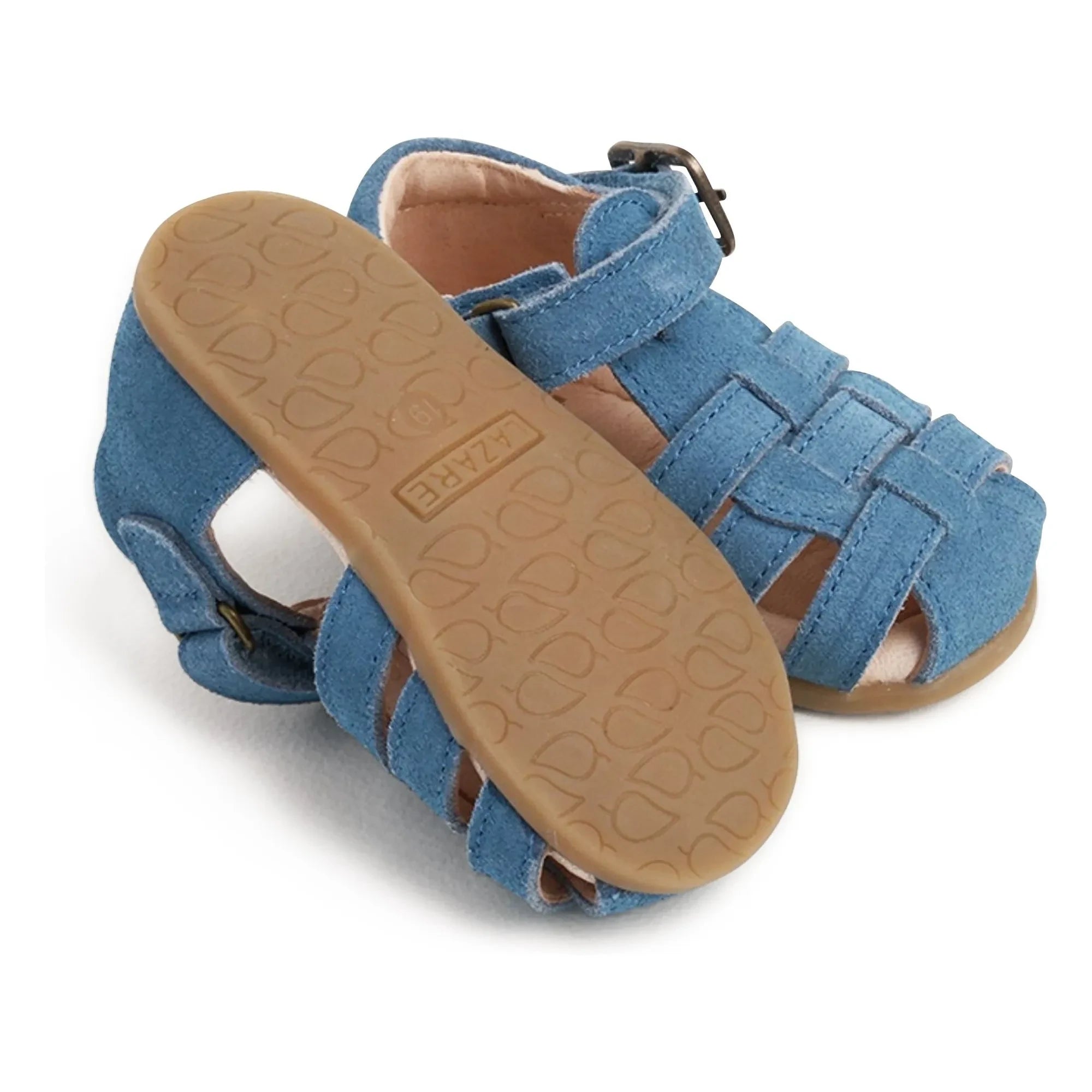Lazare - Ernest Wildledersandalen | Denimblau