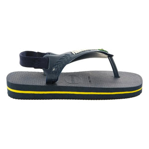Havaianas - Logo Brasil Baby Zehentrenner | Nachtblau