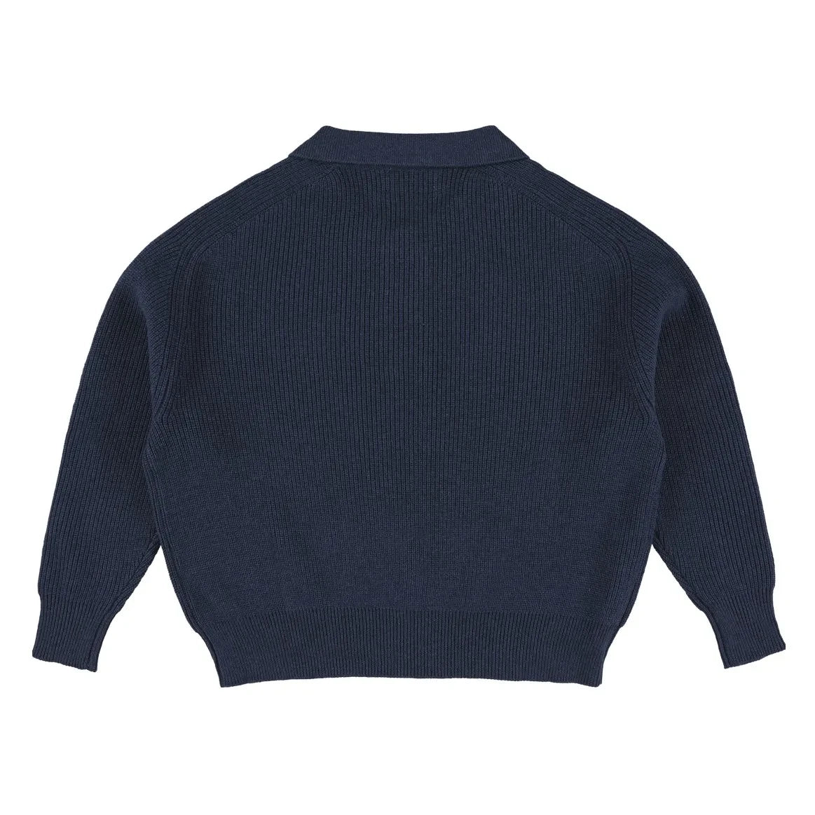 Morley - Zietse Örme Polo Tişört | Denim mavi