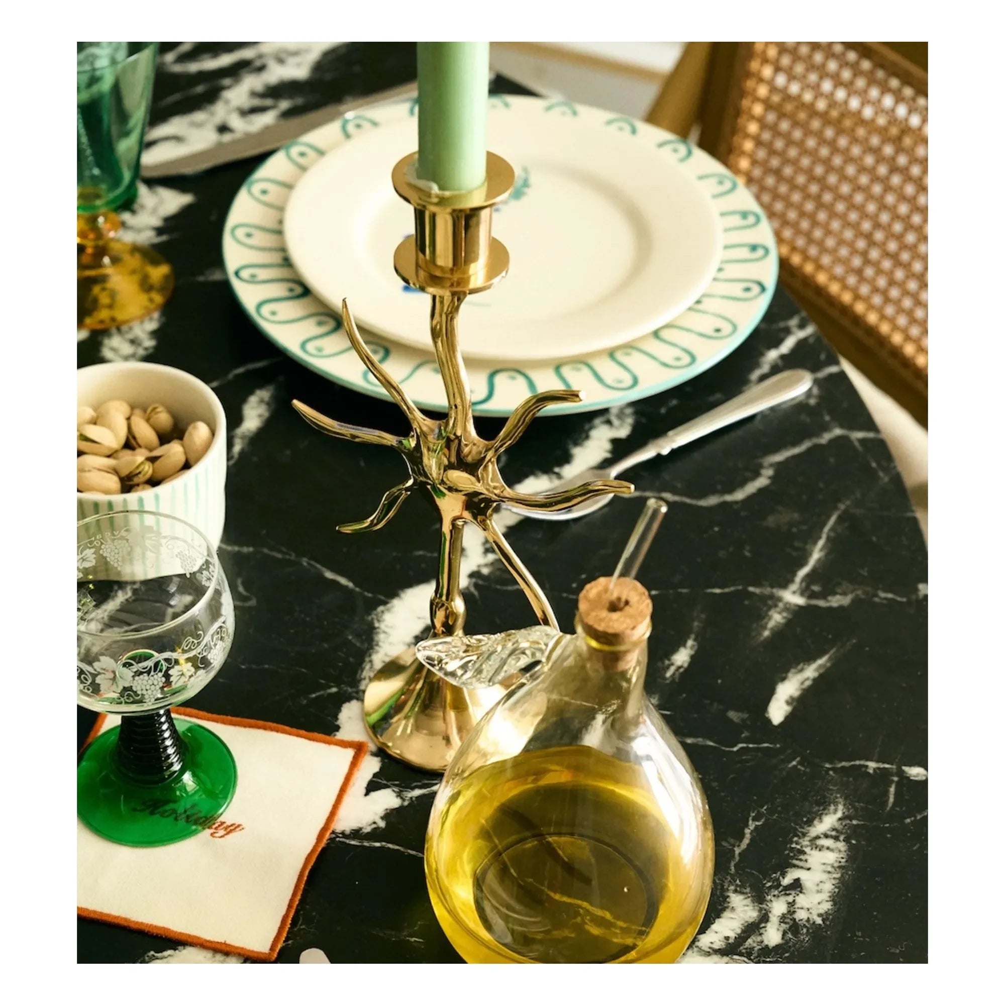 Anna + Nina - Sunny Kerzenhalter | Gold