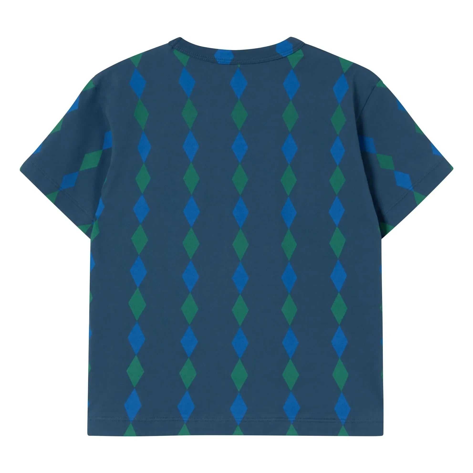 Tinycottons - Losange Bio-Baumwoll-T-Shirt | Blau