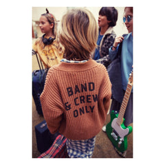 Piupiuchick - Band & Crew Only Wollstrickjacke | Braun