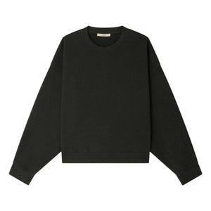 Sessùn - Yuki Metallic Sweatshirt | Dunkelgrün