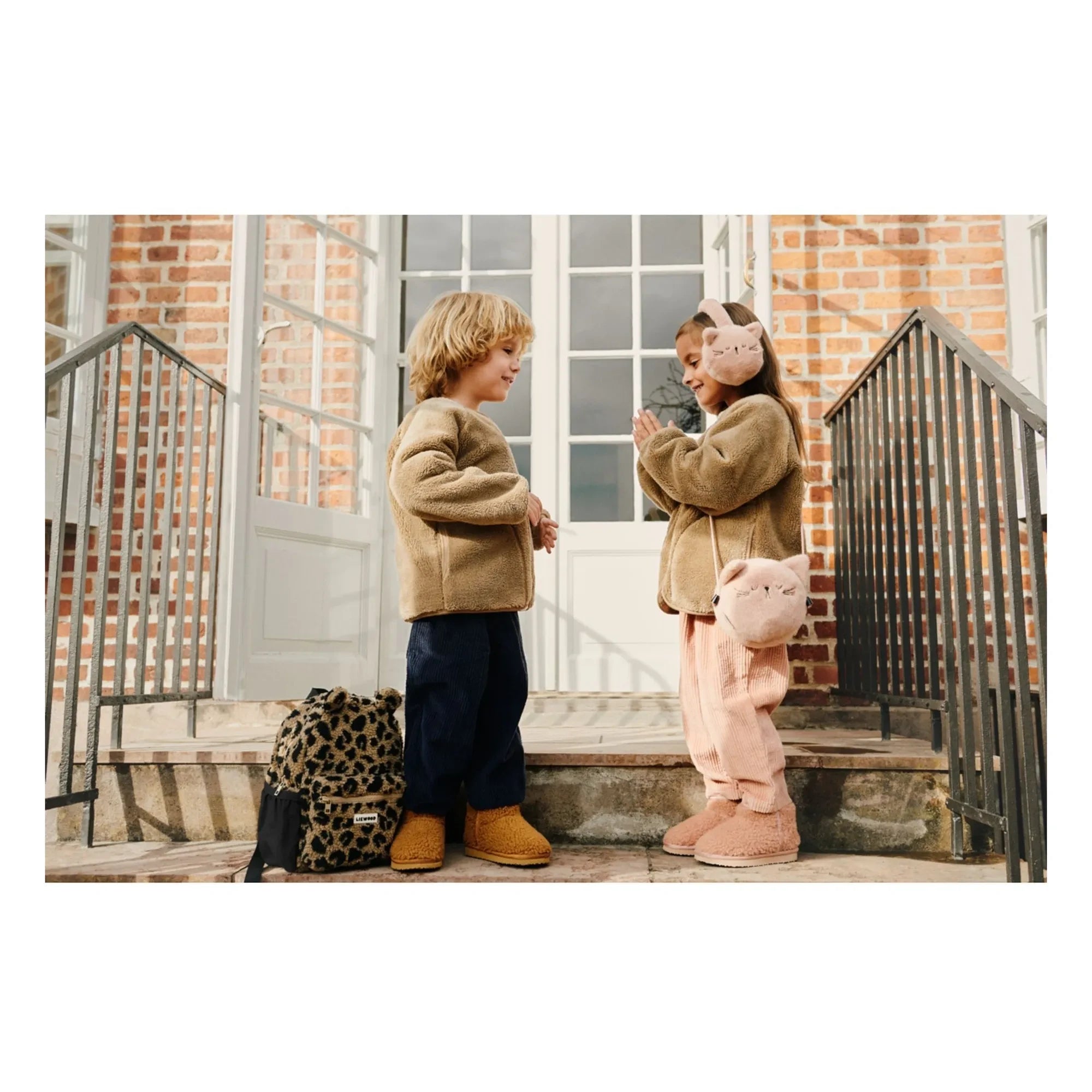 Liewood - Alban Recycelte Faser Sherpa Stiefel | Rosa