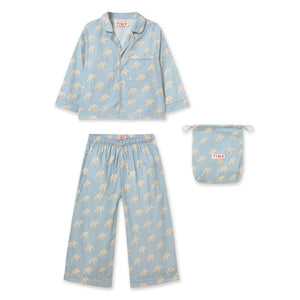 Tinycottons - Hellblauer Hundepyjama