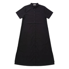 Hod - Tampa Baumwollkleid | Schwarz