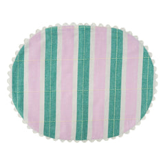 Tarta Gelatina - Platzsets aus Bio-Baumwolle - 2er-Set | Grün
