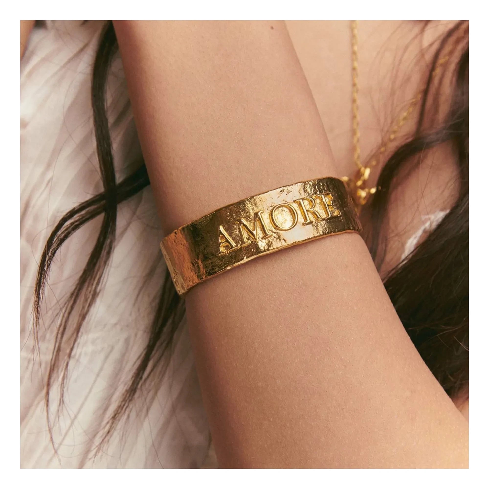 Alhaja - Jonc Amore Armreif | Gold