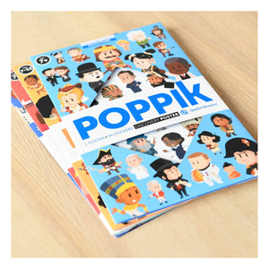 Poppik - Berühmte Persönlichkeiten Sticker Poster