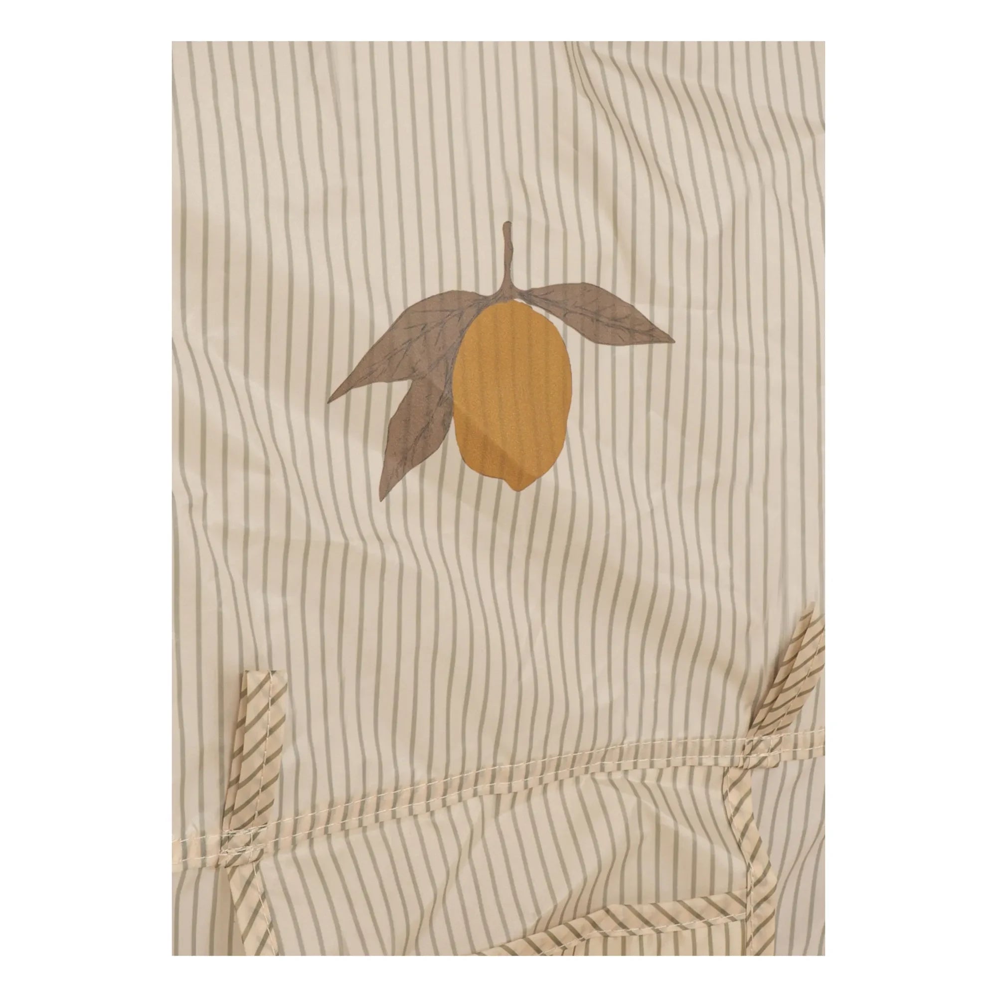 Konges Sløjd - Kleines Pop-Up Strandzelt Tea Stripe | Beige
