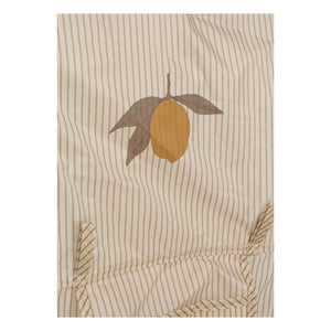 Konges Sløjd - Kleines Pop-Up Strandzelt Tea Stripe | Beige