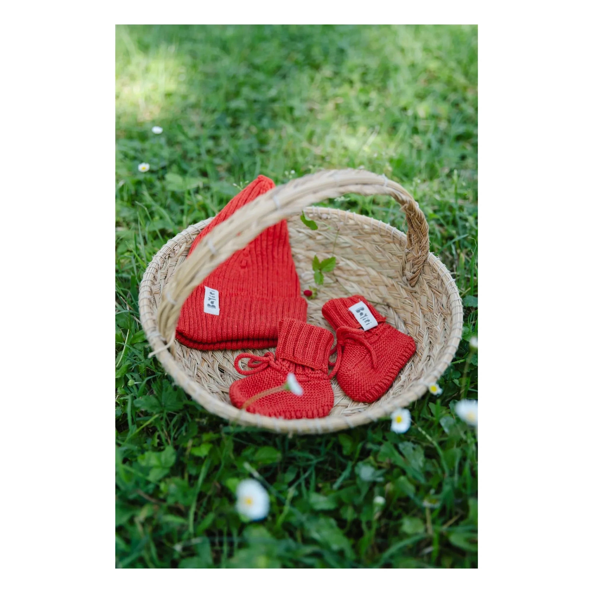 Bayiri - River Slippers Bio-Baumwolle | Rot