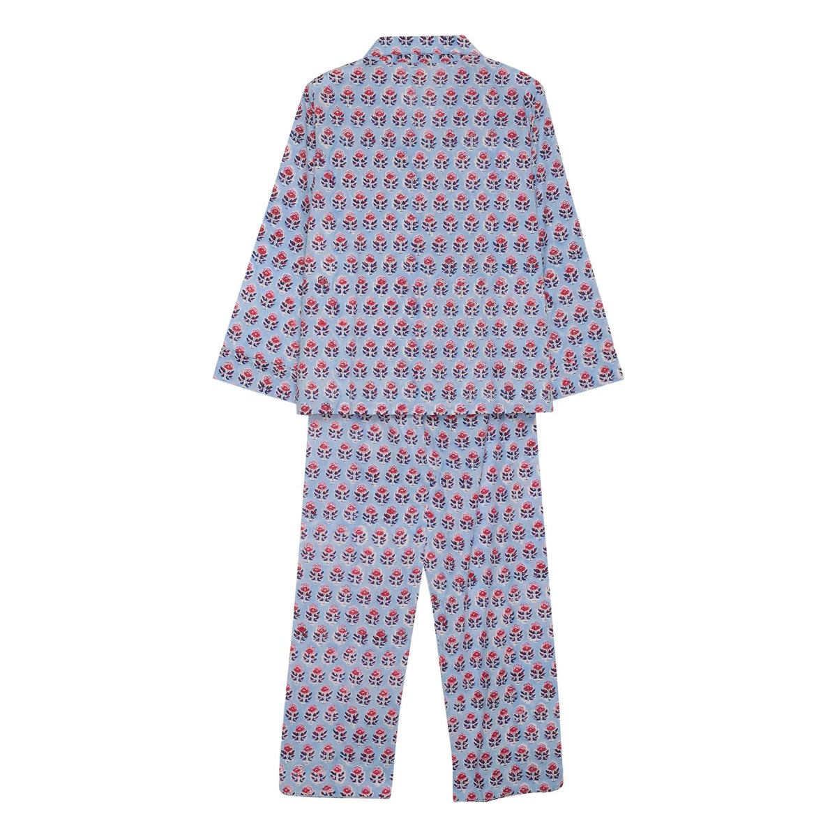SISSEL EDELBO - Pyjama aus Bio-Baumwolle | Blau