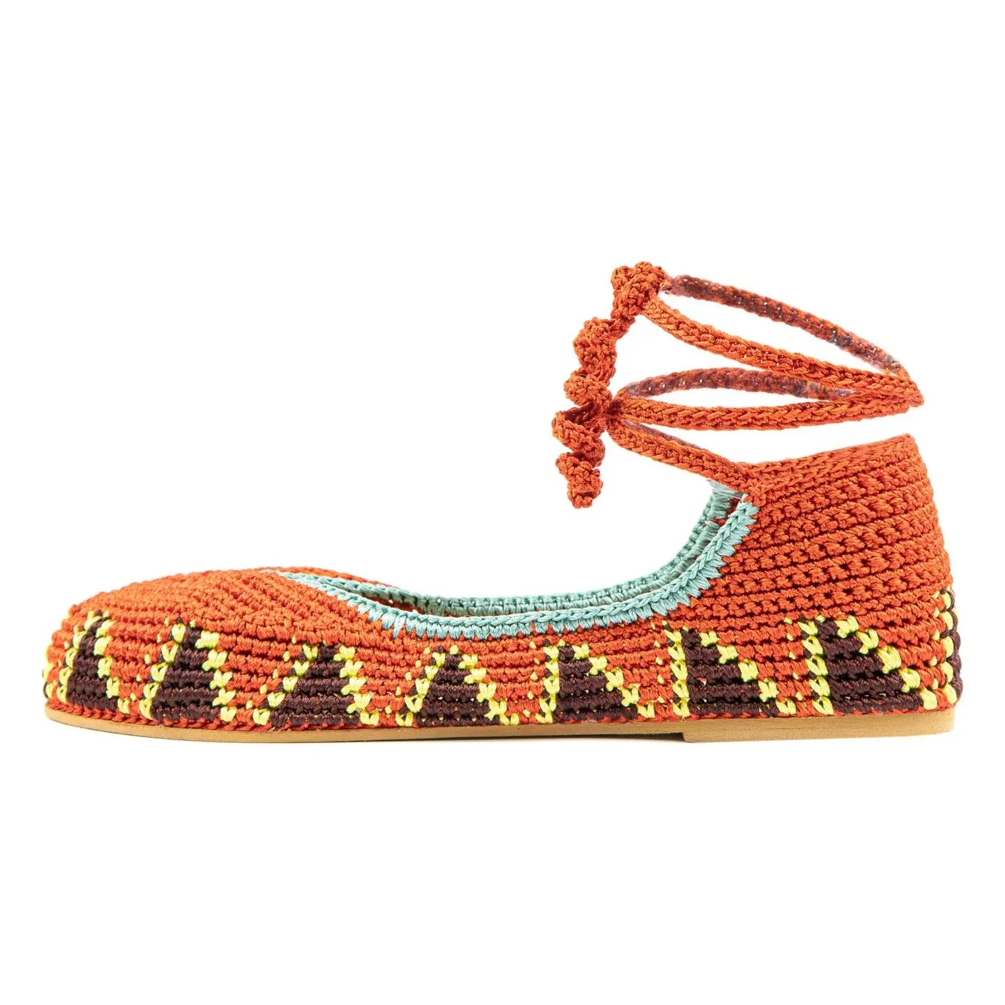 Kashura - Hohe Ballerinas Hummer Orange | Orange