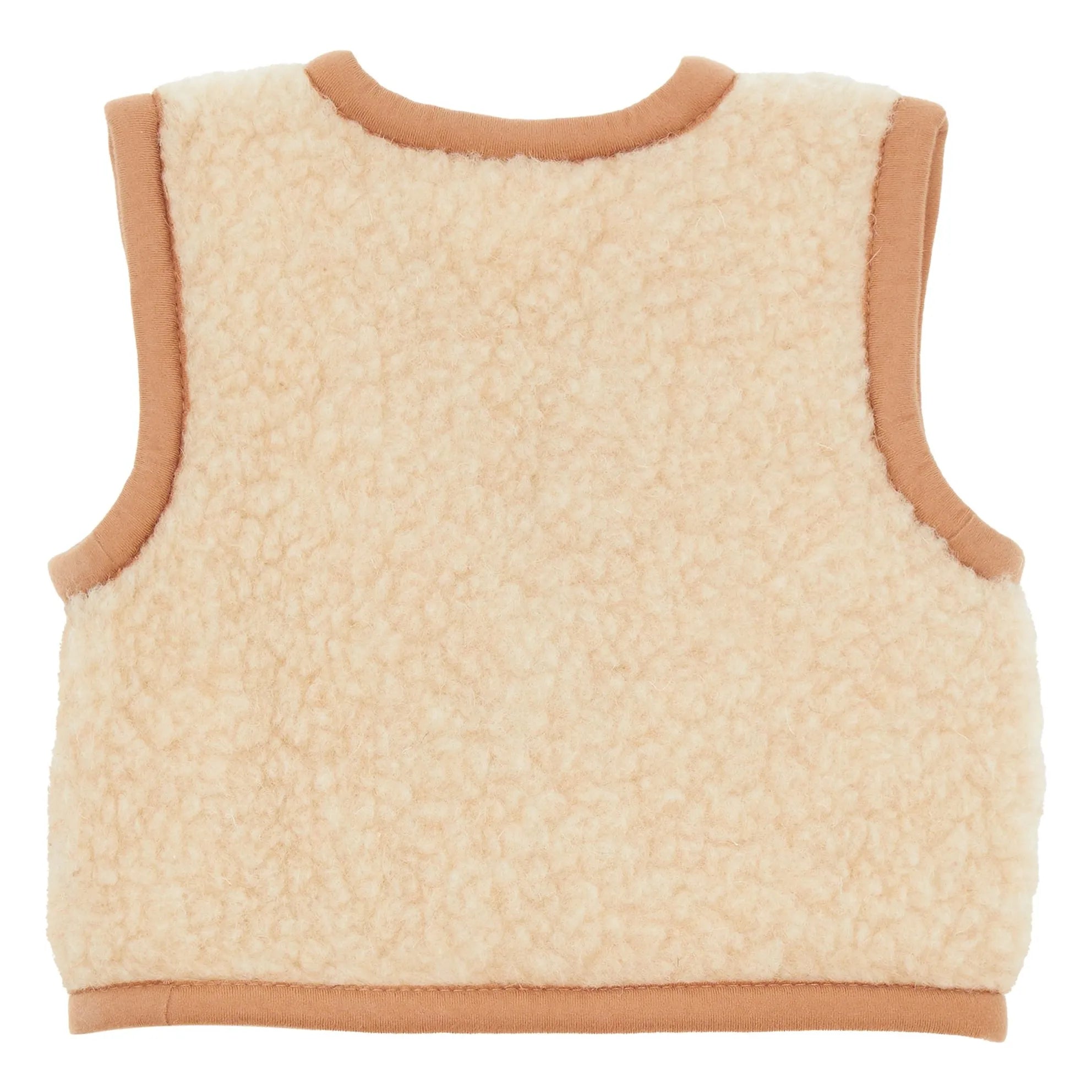 Alwero - Alpen Baby Weste Ärmellos | Beige