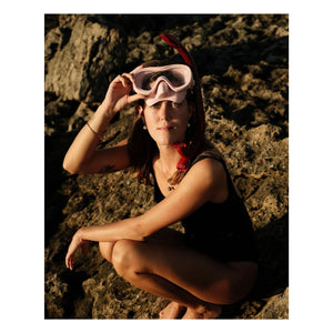 Petites Pommes - Ariel Schwimmmaske und Schnorchel | Rosa