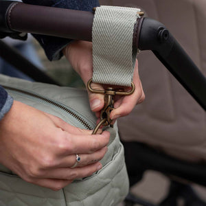 Avery Row Stroller Organiser Bag - Sage-Stroller Organisers-Sage- | Natural Baby Shower