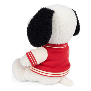 Bon Ton Toys - SNOOPY - Snoopy Plüschfigur im College-Bomberjacke