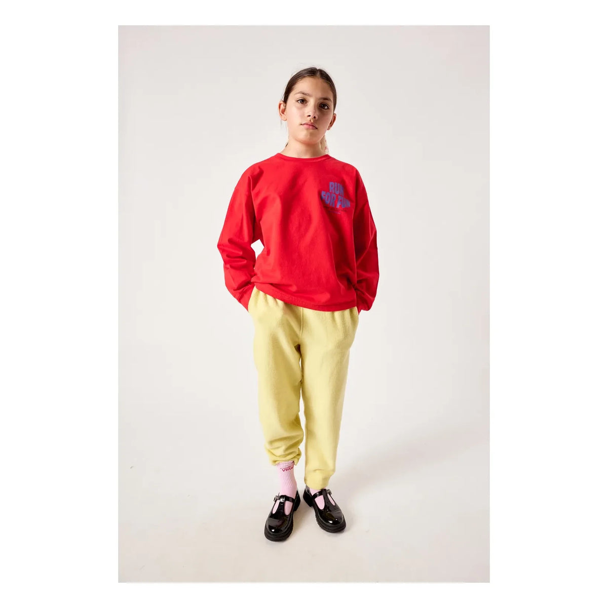 American Vintage - Fizvalley Run For Fun T-Shirt | Rot