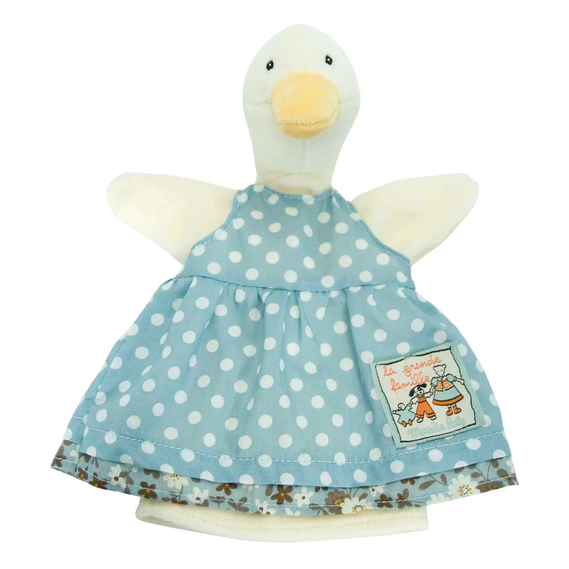 Moulin Roty - Jeanne La Cane Handpuppe | Blau