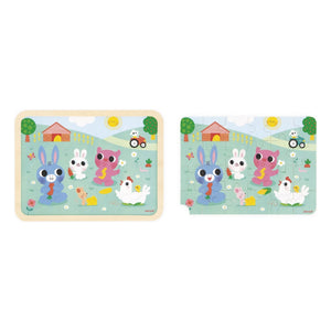 Janod - Bauernhof Puzzle - 24 Teile