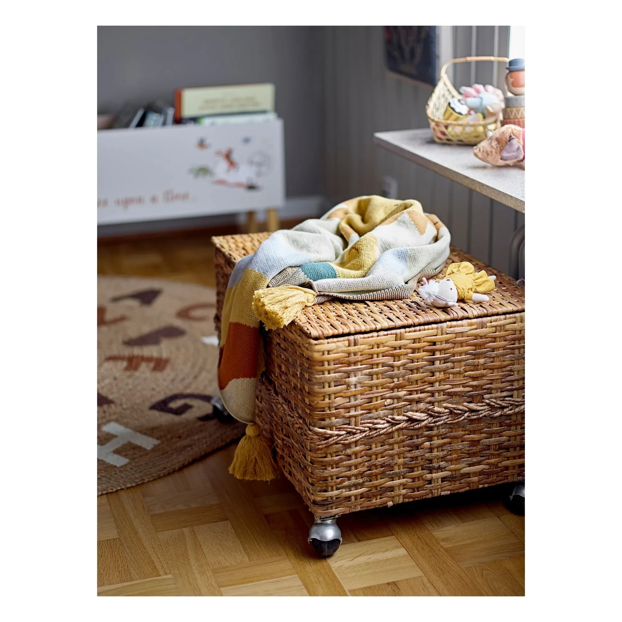 Bloomingville Mini - Dinne Jute-Teppich | Natur